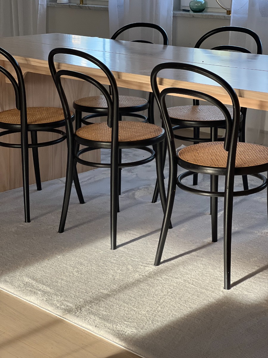 Tvättbar Mjuk Ryamatta Cloudy Silver - Image 5