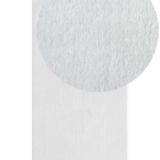Vit mjuk ryamatta Cloudy med fluffig textur, perfekt för sovrum och vardagsrum