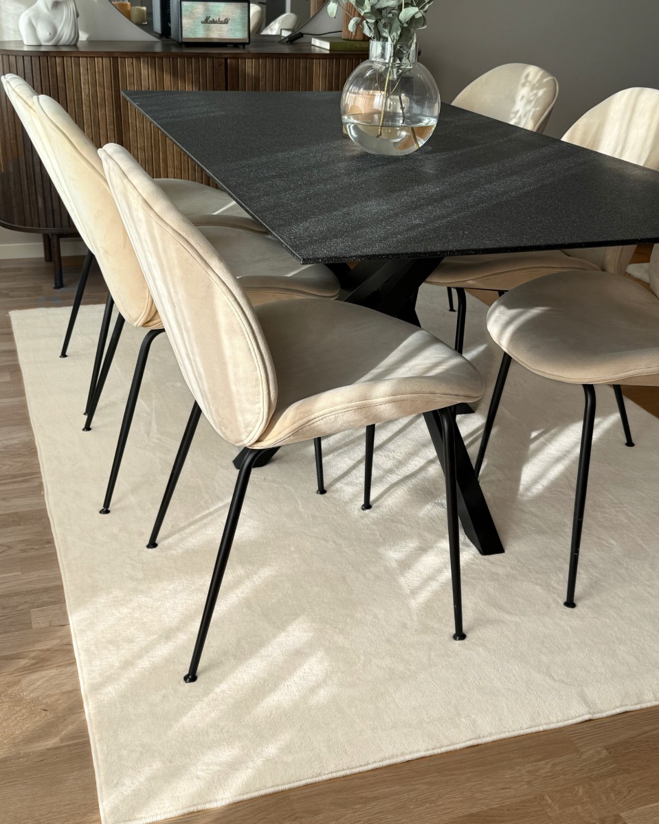 Tvättbar Ryamatta Comfy Beige - Image 2