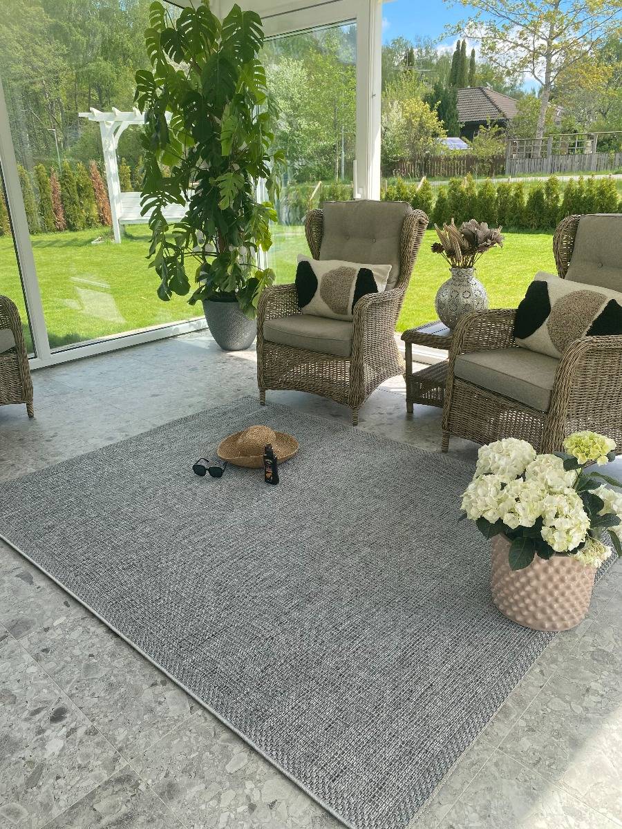 Echo Station Grå Inom- och utomhusmatta - Image 2