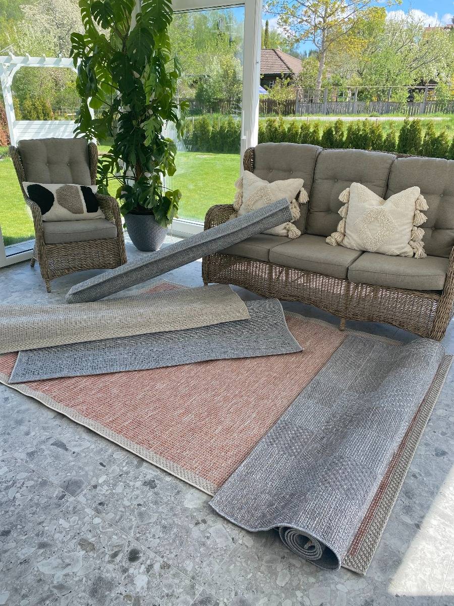 Echo Station Grå Inom- och utomhusmatta - Image 5