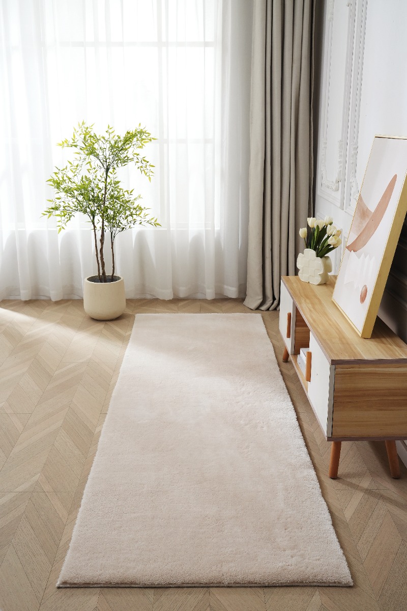 Gångmatta Fluffy Beige - Image 2