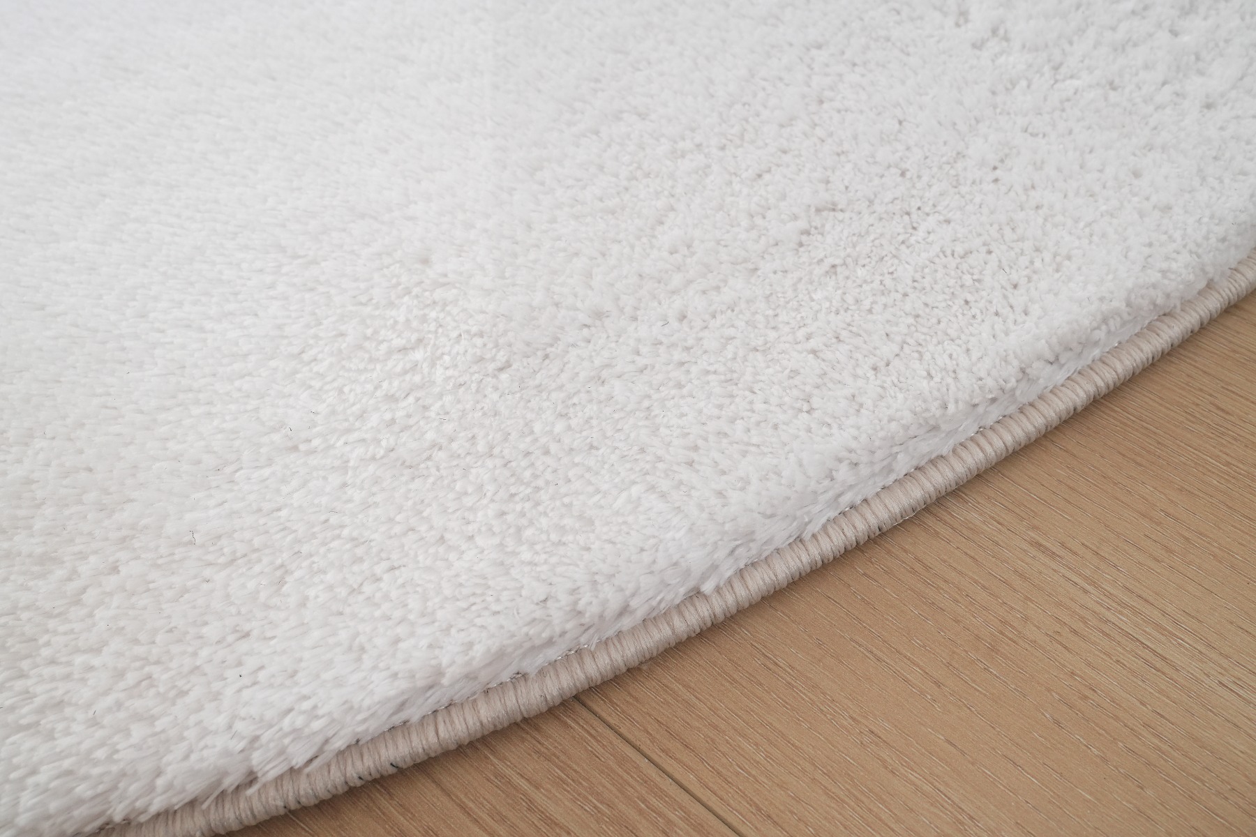 Rund Fluffy Offwhite - Image 5