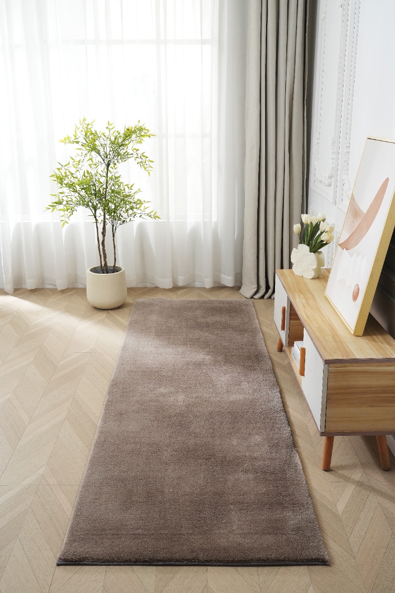 Gångmatta Fluffy Taupe - Image 2