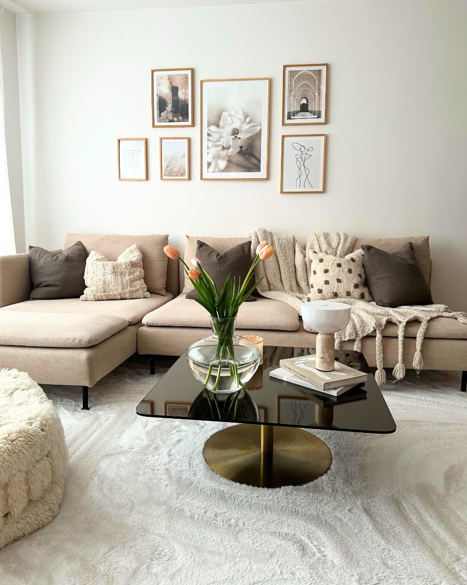 Tvättbar Mjuk Ryamatta Fluffy Offwhite - Image 4