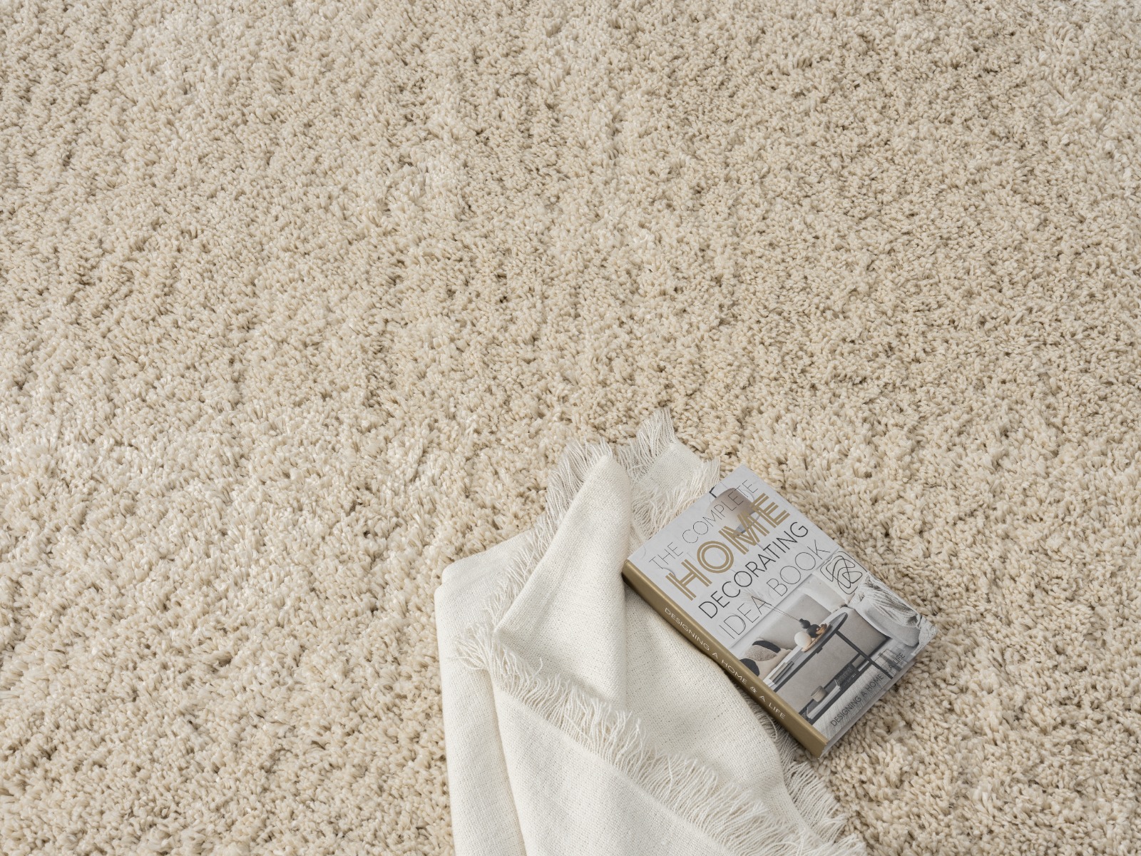 Mjuk Ryamatta Furry Beige - Image 5