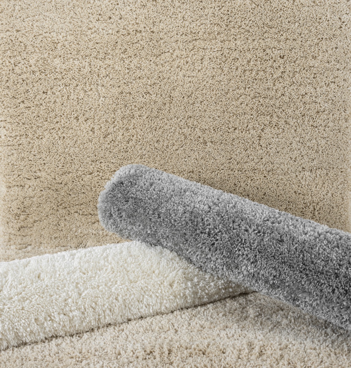 Mjuk Ryamatta Furry Beige - Image 6