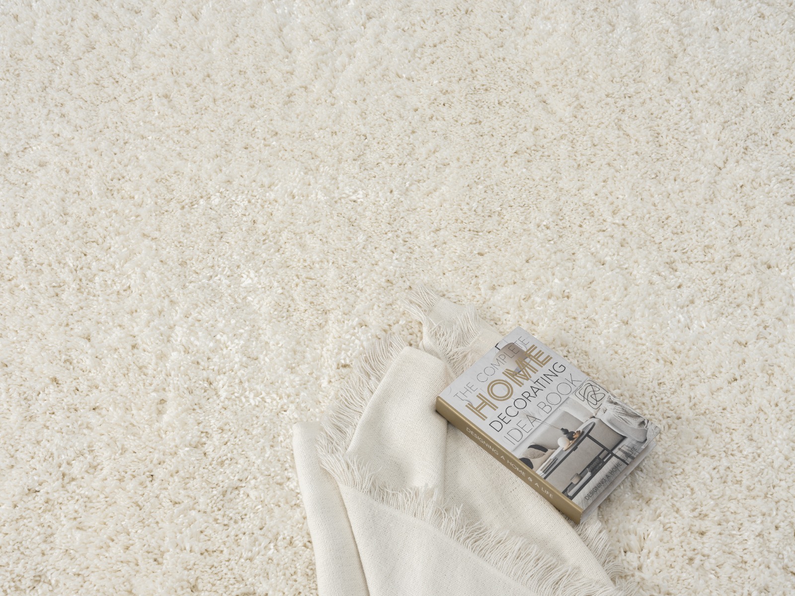 Mjuk Ryamatta Furry Offwhite - Image 6