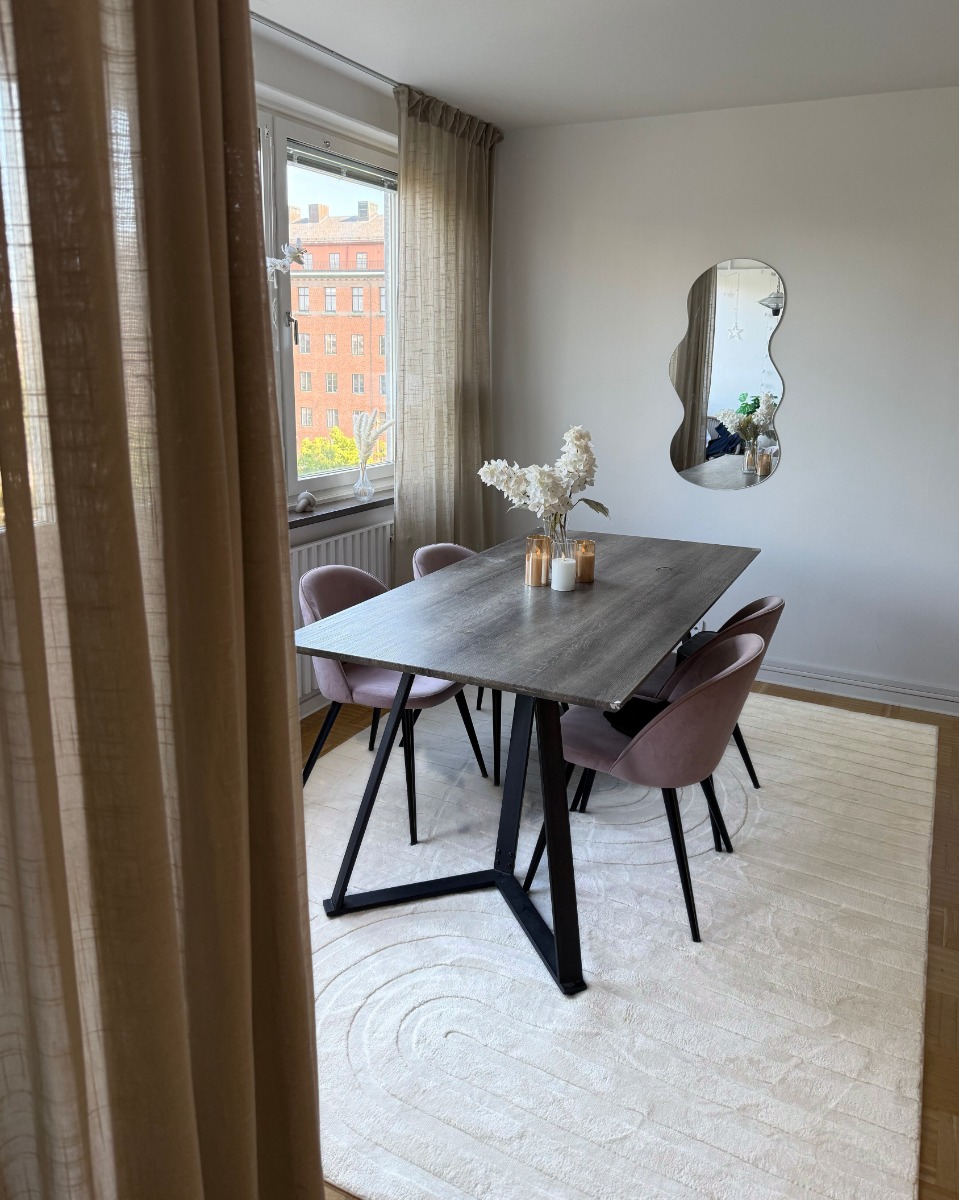 Tvättbar Mjuk Ryamatta Fuzzy Lumo Offwhite - Image 3