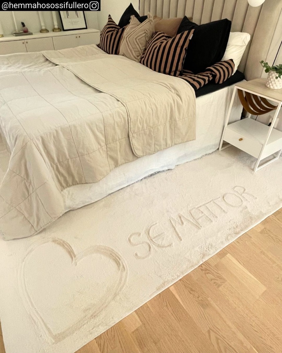 Cat Beige Tvättbar Pälsmatta - Image 4