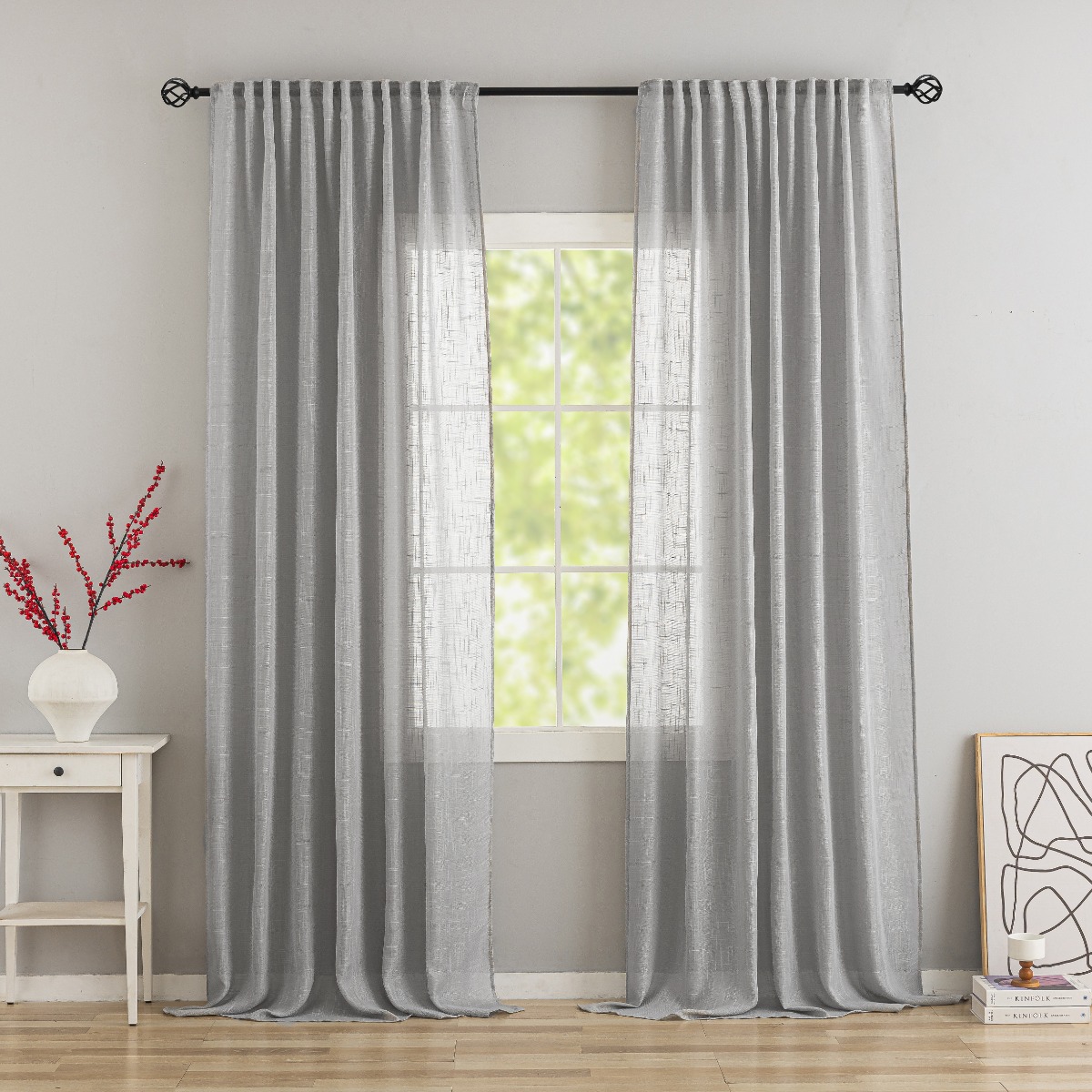 Linnegardin-look 2-Pack Kristina Silver - Image 2