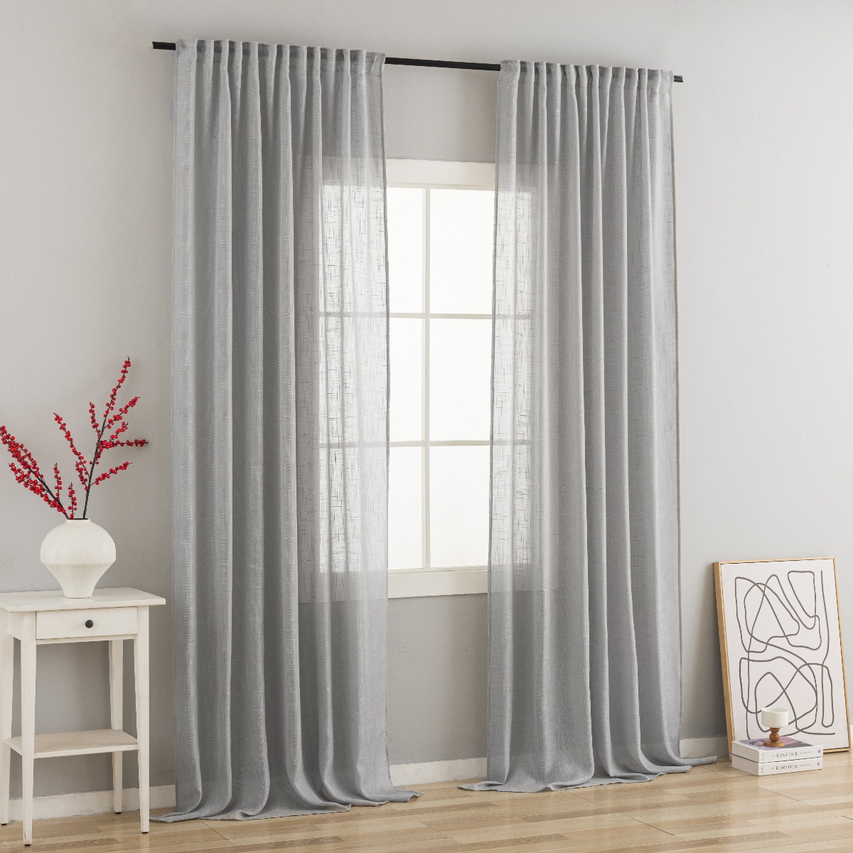 Linnegardin-look 2-Pack Kristina Silver - Image 3