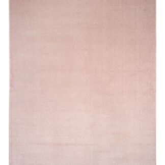 Rosa viskosmatta Monti Rosa med mjuk textur och elegant design i heminteriör