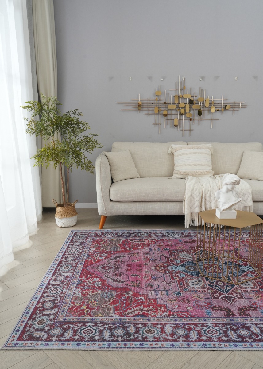 Wiltonmatta Mario Sema Röd - Image 2