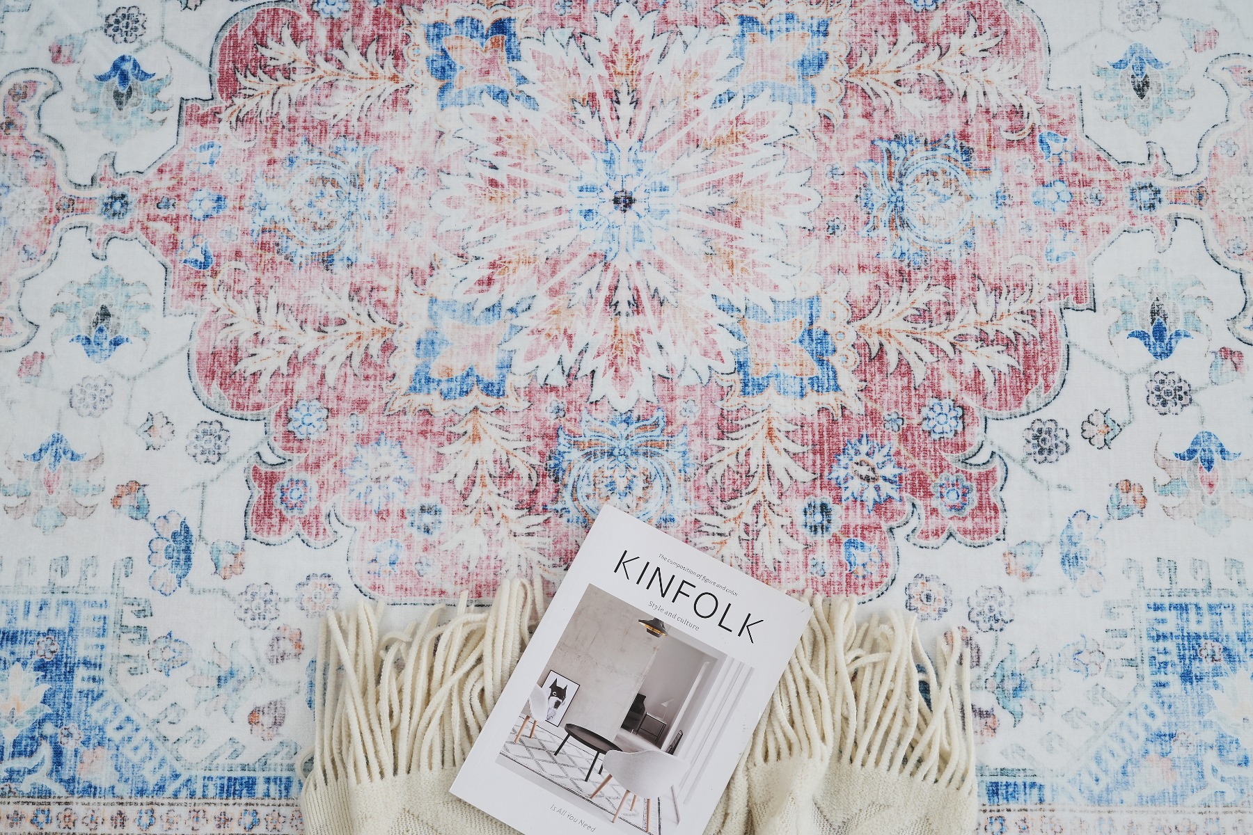 Tvättbar Wiltonmatta Noel Ocean Multi - Image 5