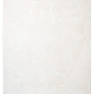 Odin mjuk offwhite ryamatta gjord i 100% polyester med cirka 11 mm tjocklek