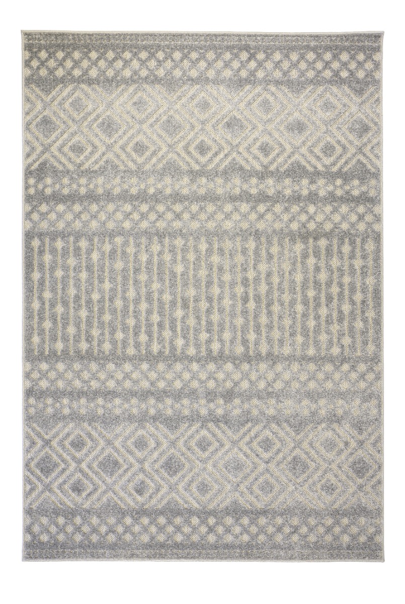 Giselle grå Wiltonmatta med mjuk textur och stilren design i modern inredningsmiljö