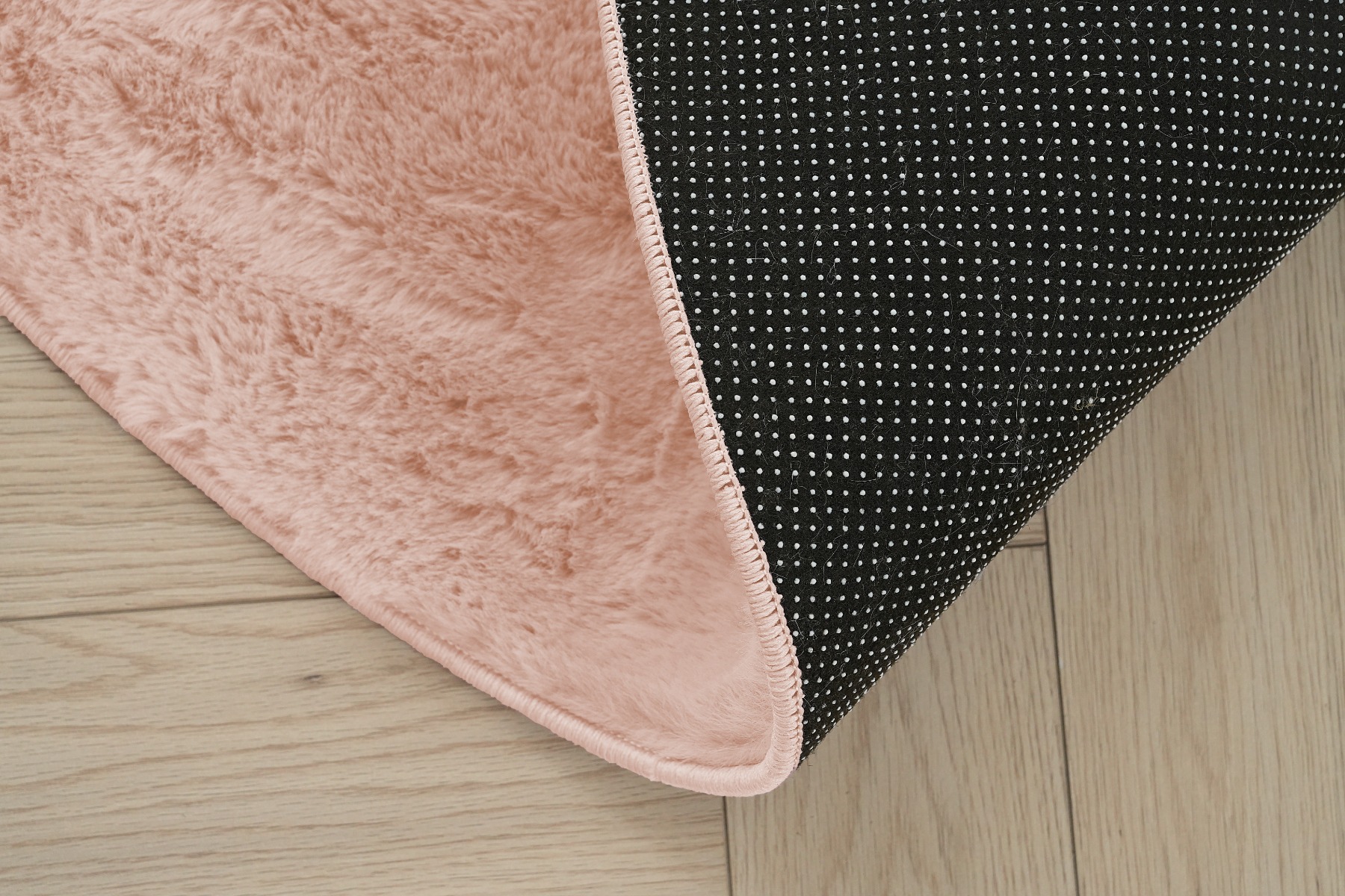 Rund Matta Rabbit Eco Rosa - Image 4