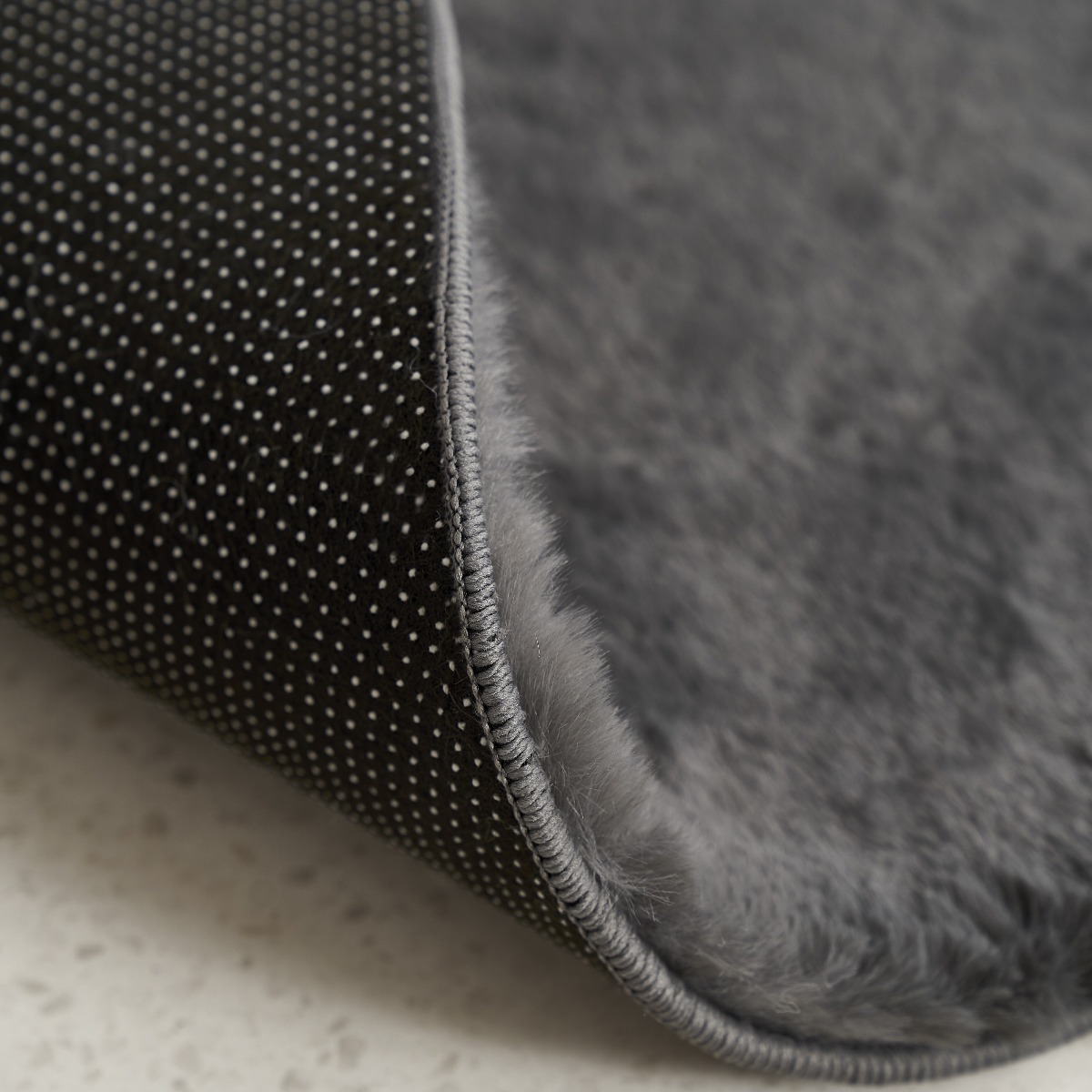 Rund Rabbit Eco Mörkgrå - Image 4