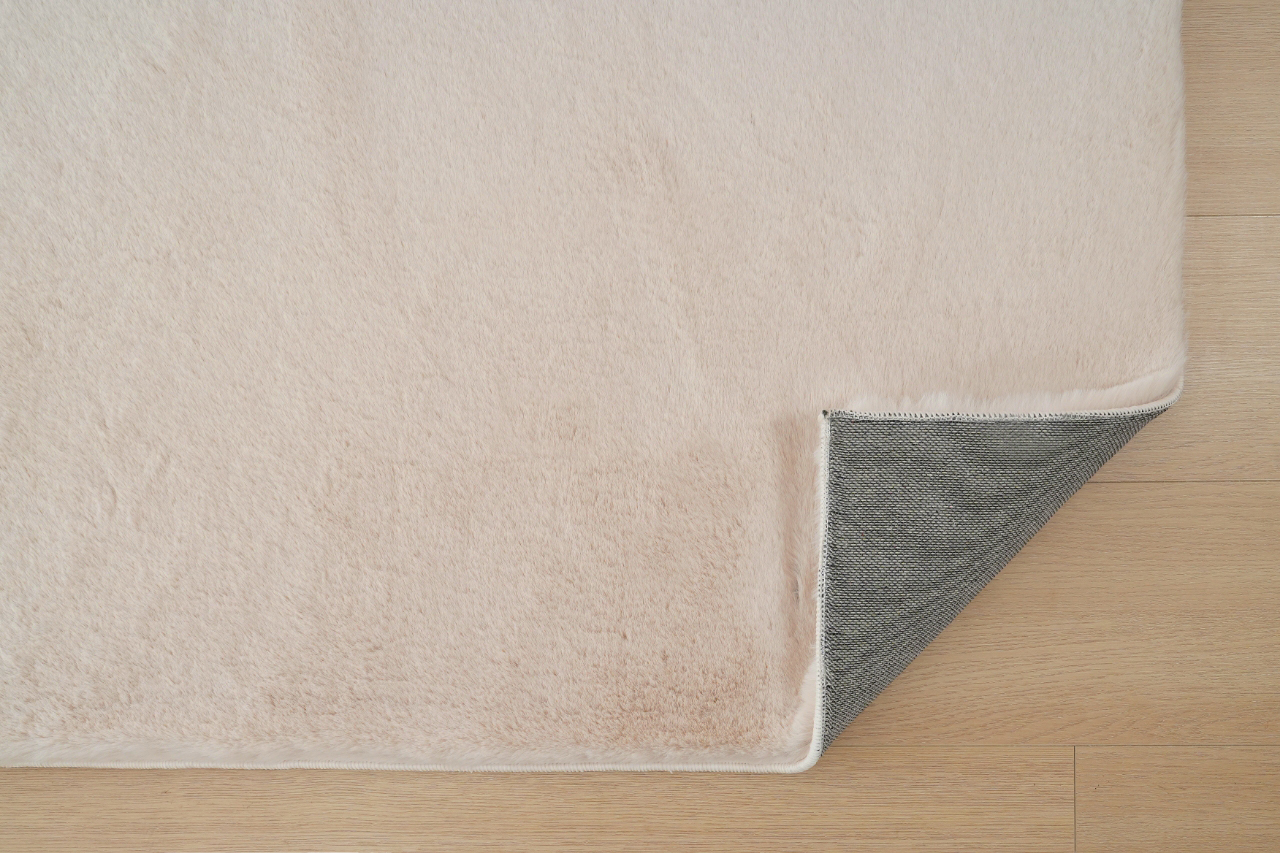 Pälsmatta Rabbit Lux Ljusbeige - Image 5