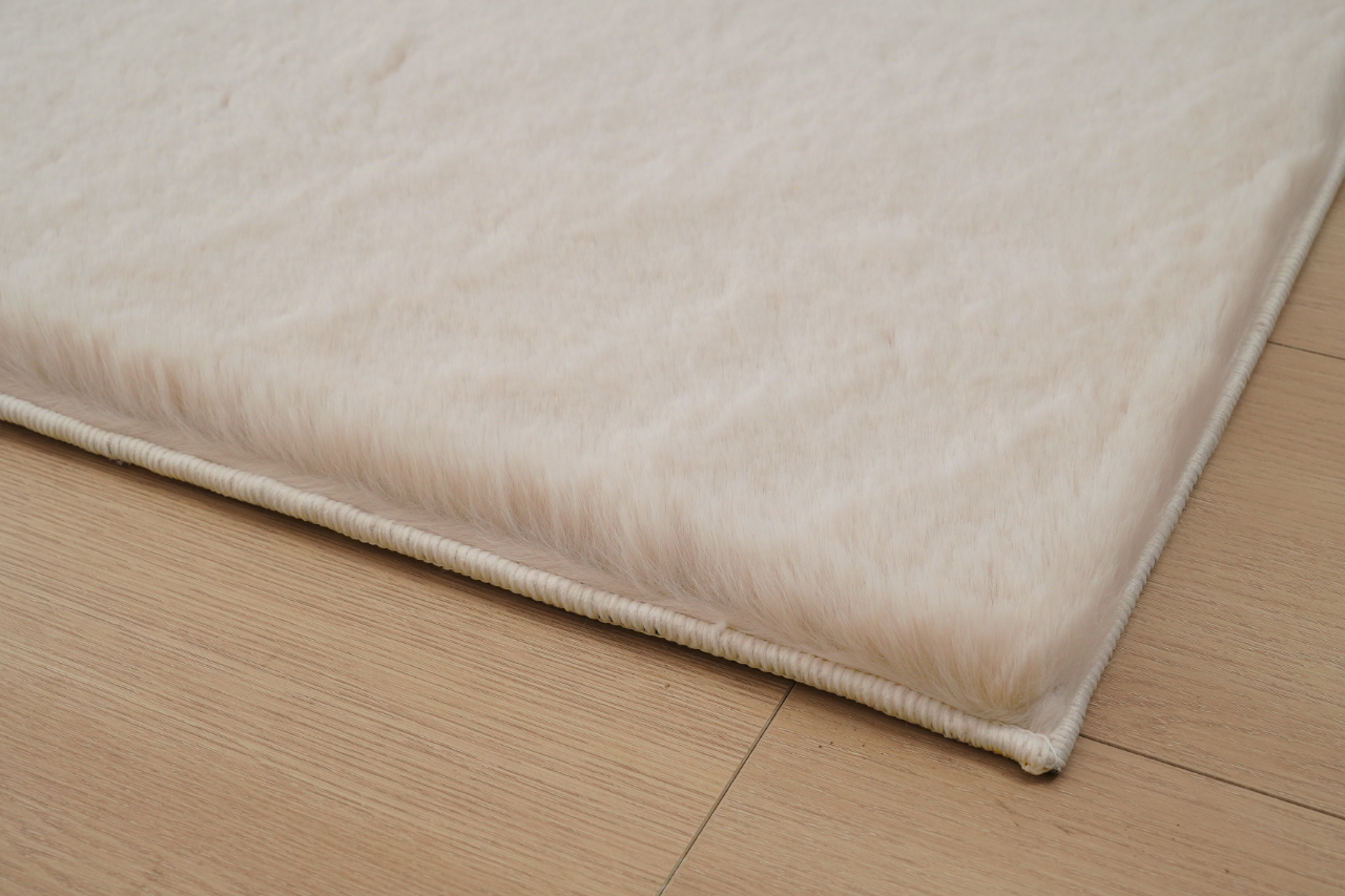 Pälsmatta Rabbit Lux Ljusbeige - Image 3