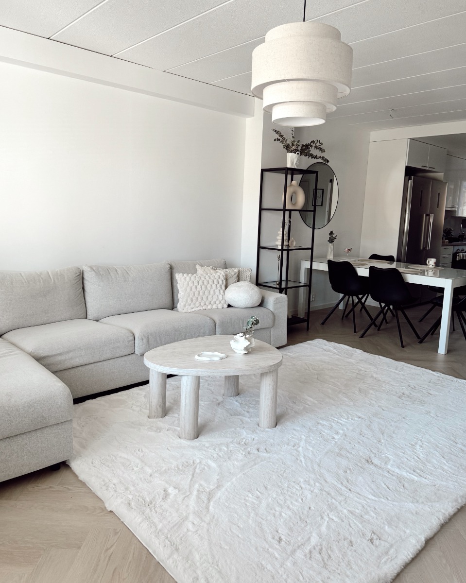 Pälsmatta Rabbit Lux Offwhite - Image 6