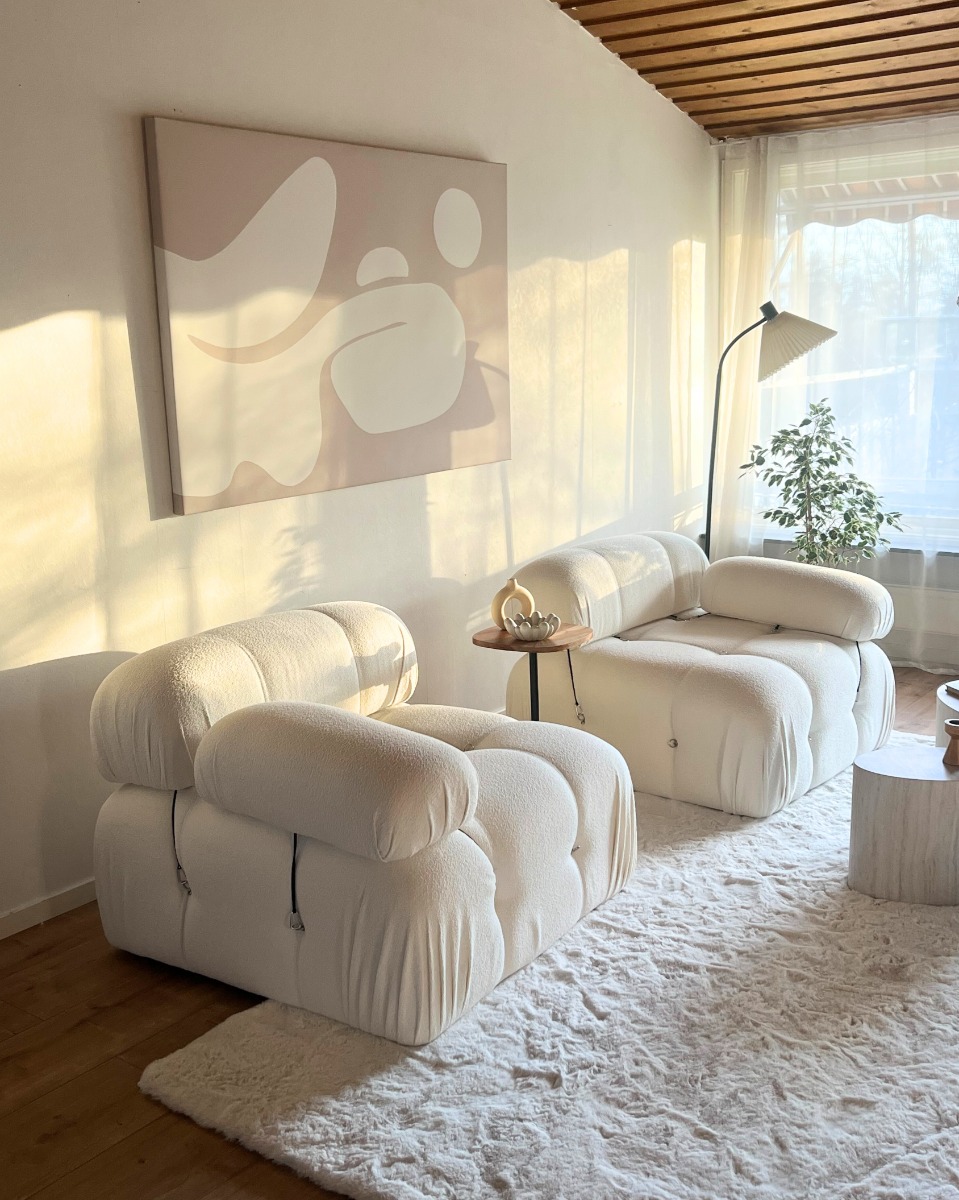 Pälsmatta Rabbit Lux Offwhite - Image 2