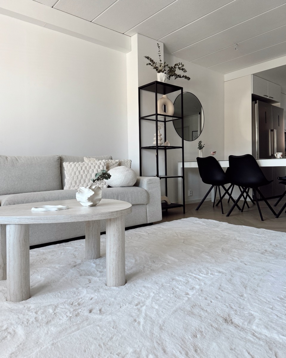 Pälsmatta Rabbit Lux Offwhite - Image 5