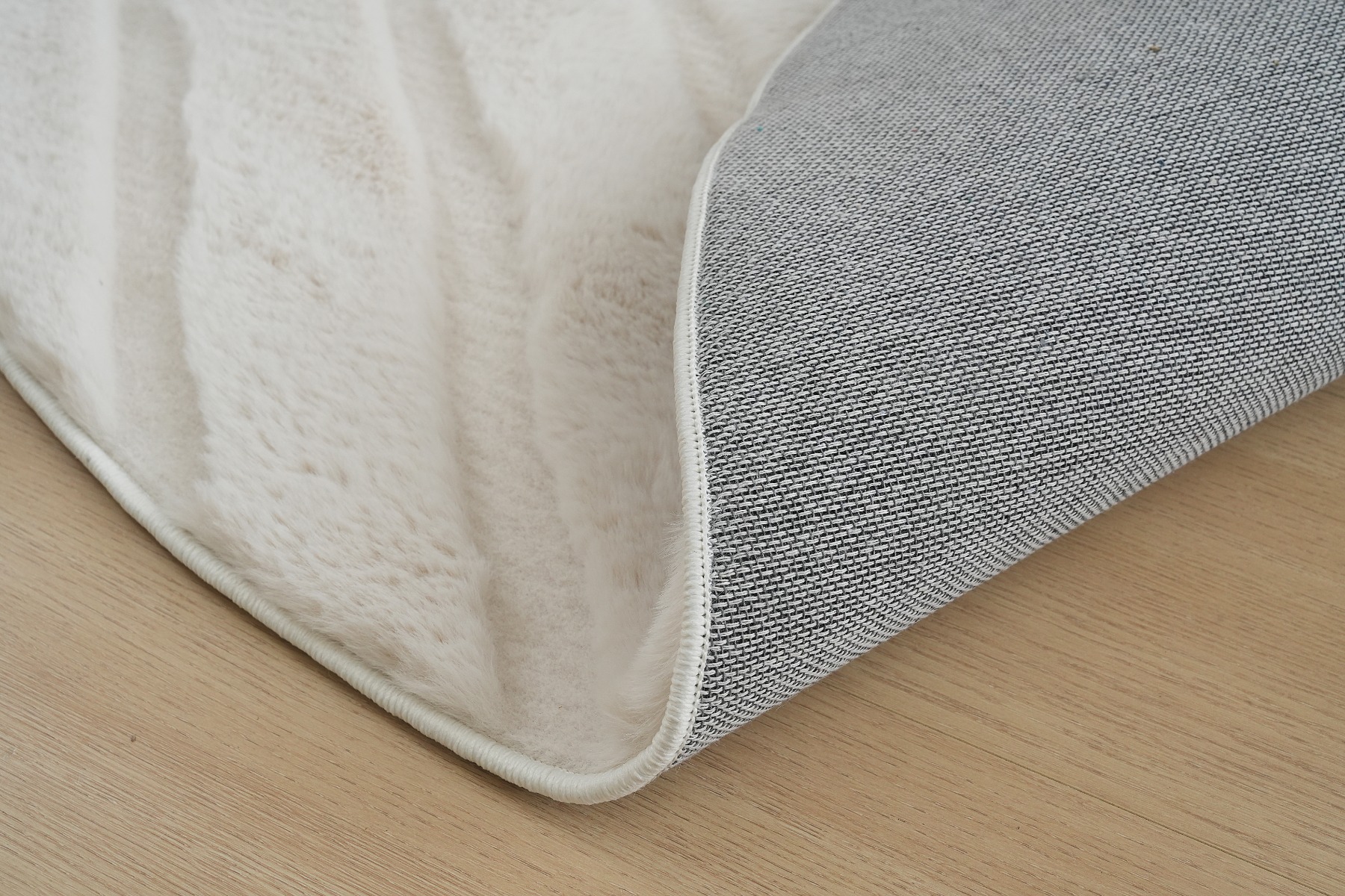 Rund Matta Rabbit Soho Ljusbeige - Image 3