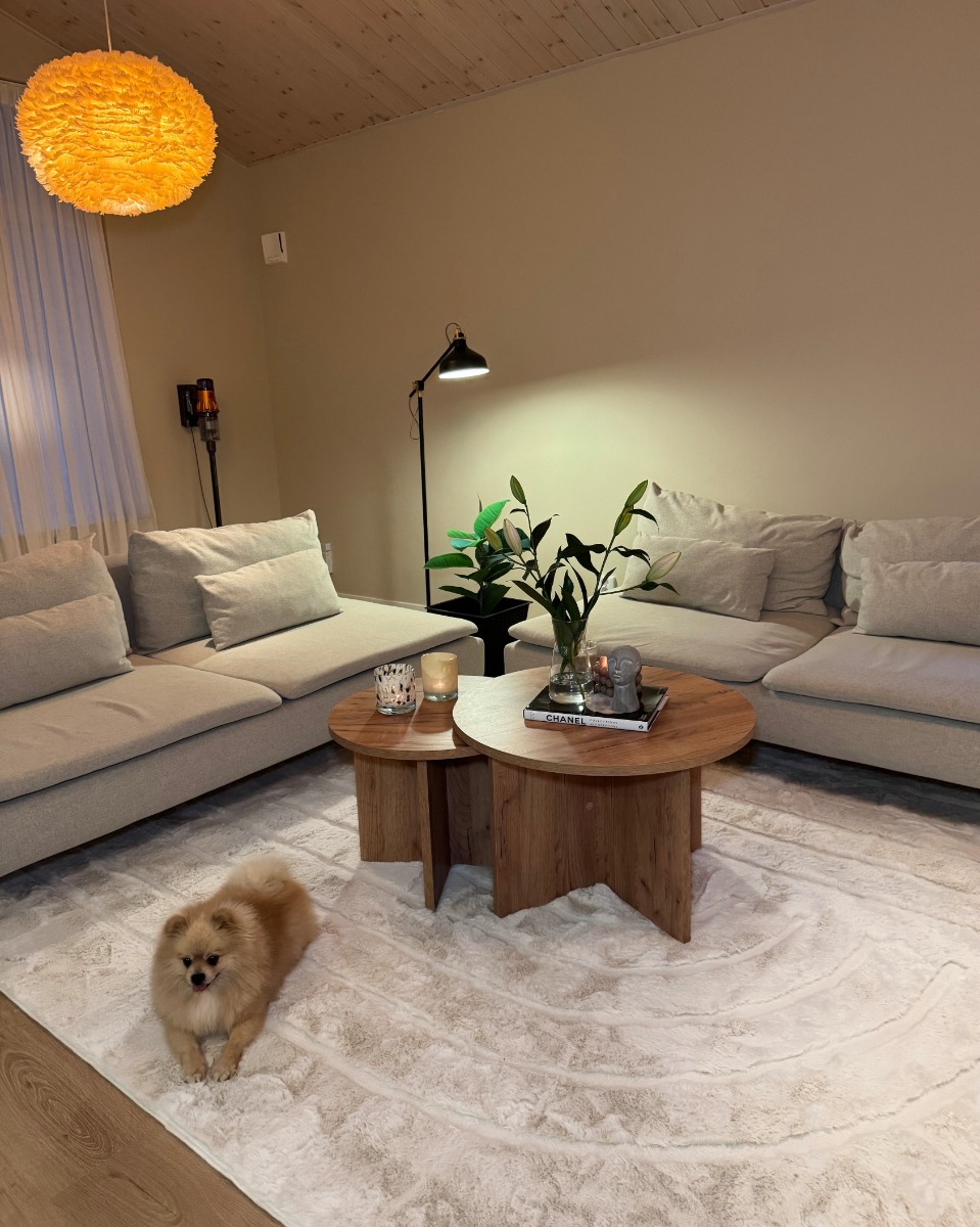 Pälsmatta Rabbit Soho Ljusbeige - Image 2