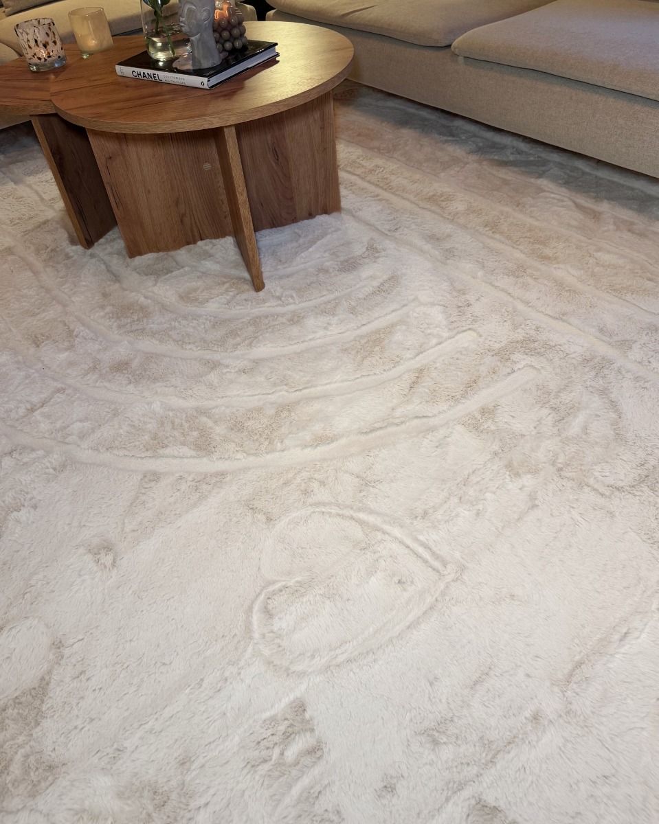 Pälsmatta Rabbit Soho Ljusbeige - Image 5