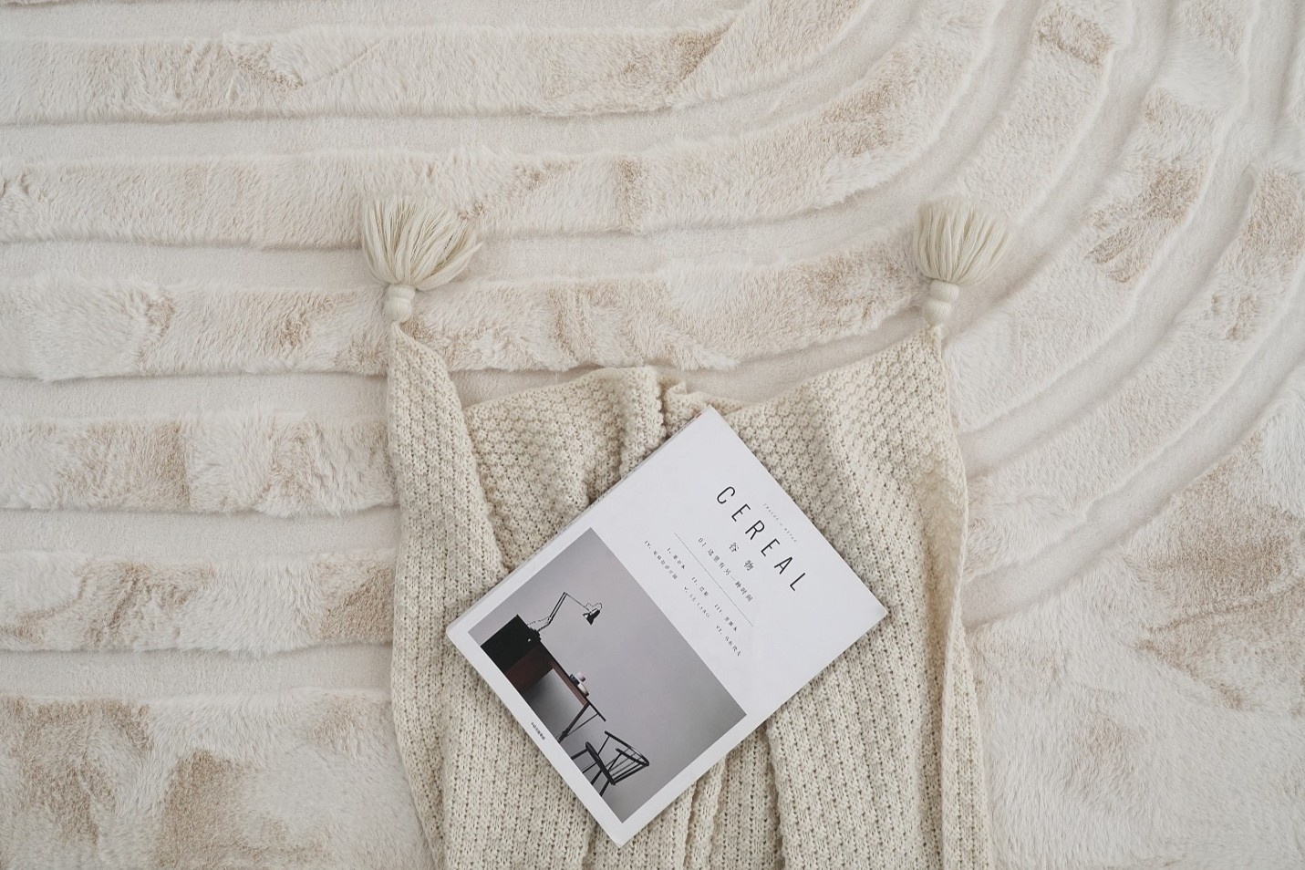 Rund Matta Rabbit Soho Ljusbeige - Image 2