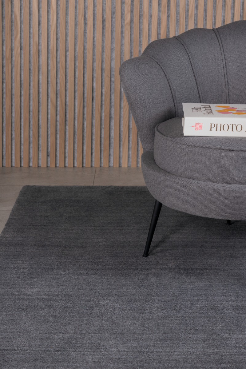 Aliora Mörkgrå Ullmatta - Image 2