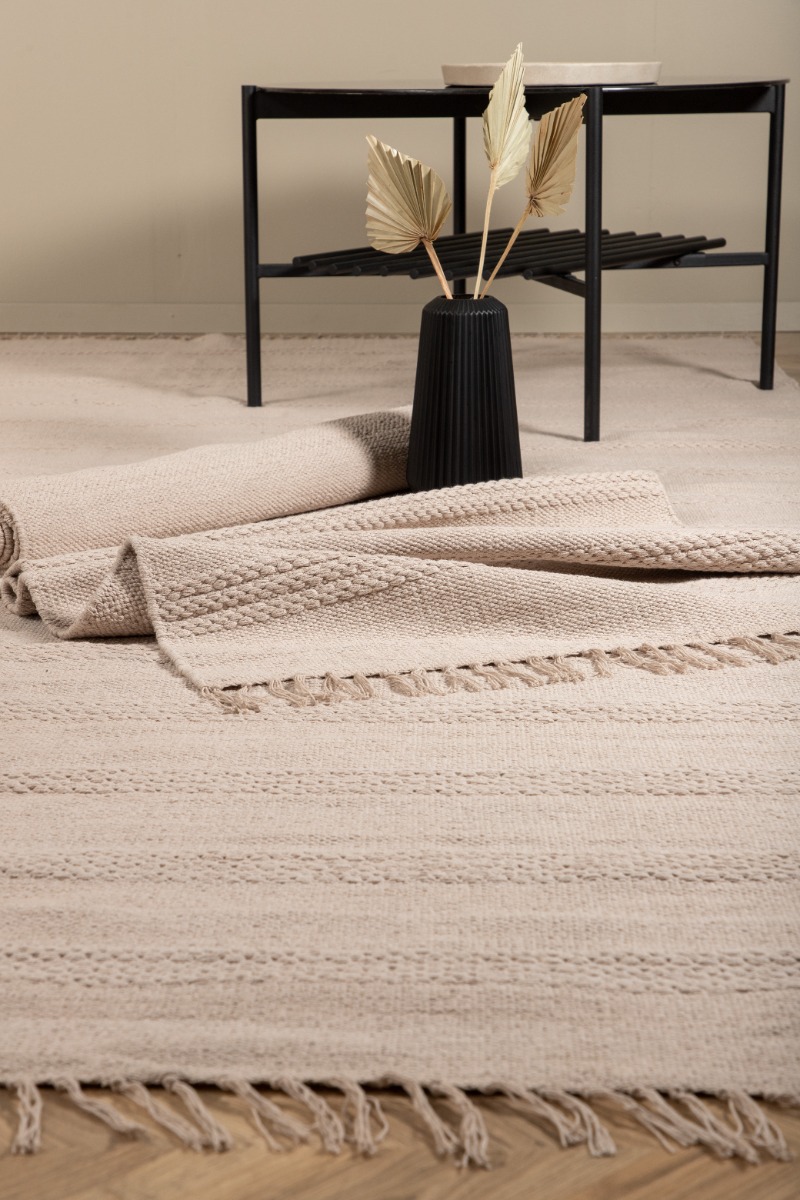 Rosita Beige Bomullsmatta - Image 4