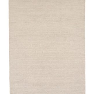 Vit ullmatta med tjock och mjuk textur idealisk för vardagsrum