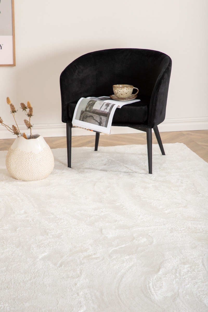 Pälsmatta Haki Vit - Image 6