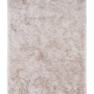 Beige Bolton ryamatta med mjuk tjock textur i bomull och polyester