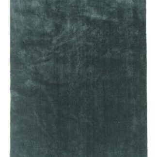 Grön ryamatta Bono i polyester med mjuk textur och ca 15 mm tjocklek, perfekt för vardagsrum eller sovrum