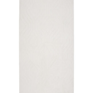 Offwhite ryamatta Luana i gångmatta format med mjuk tjock lugg och elegant design