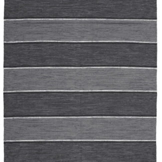 Blå Sippar bomulls-trasmatta med mjuk textur och skandinavisk design