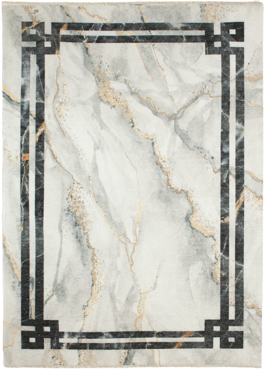 Evadne Multi Chenillematta i multifärg med mjuk textur och 10 mm tjocklek