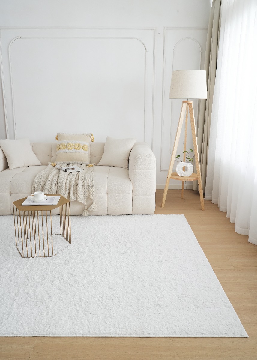 Mjuk Ryamatta Teddy Offwhite - Image 2