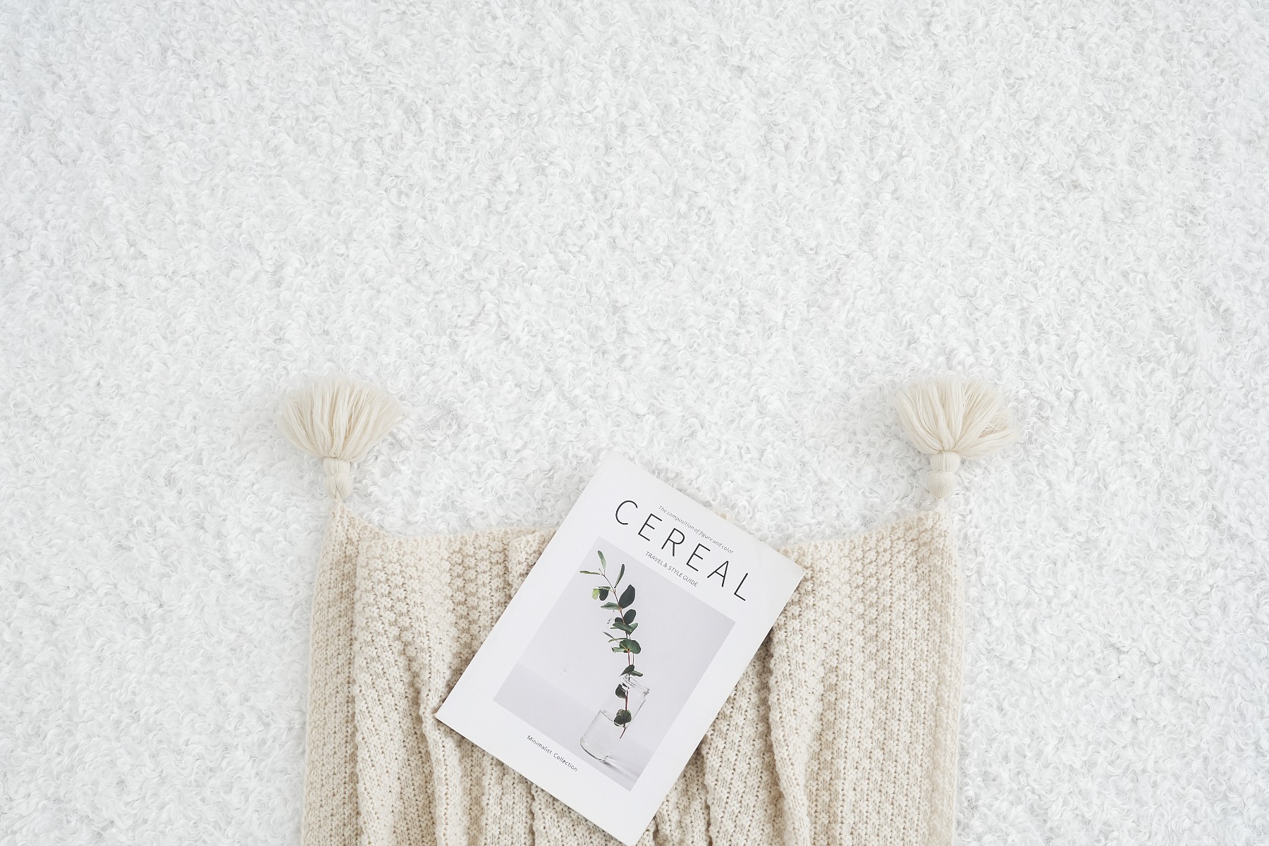 Mjuk Ryamatta Teddy Offwhite - Image 5