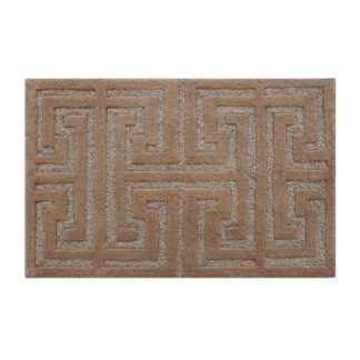 Tinna Linne dörrmatta i ull och bomull med linnefärgad ton och mjuk textur vid entrédörr