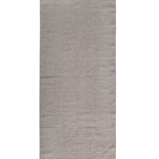 Handvävd naturfärgad ullmatta Dravik med 10 mm ullugg och bomullsbaksida i vardagsrumsmiljö