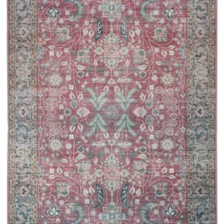 Röd Wiltonmatta Vero Mato med mjuk och lyxig yta i elegant rumsmiljö