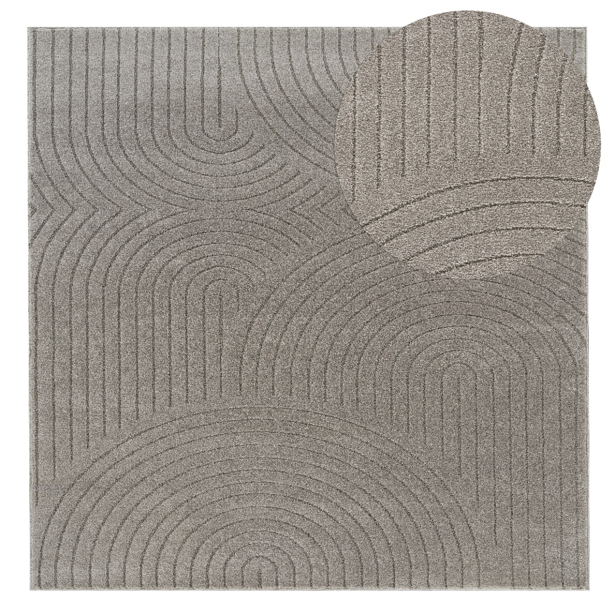 Kvadrat Matta Zara Bene Grå - Image 6