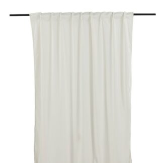 Sammetsgardin 2-pack Lavendelvind Vit