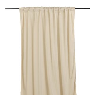 Sammetsgardin 2-pack Lavendelvind Beige