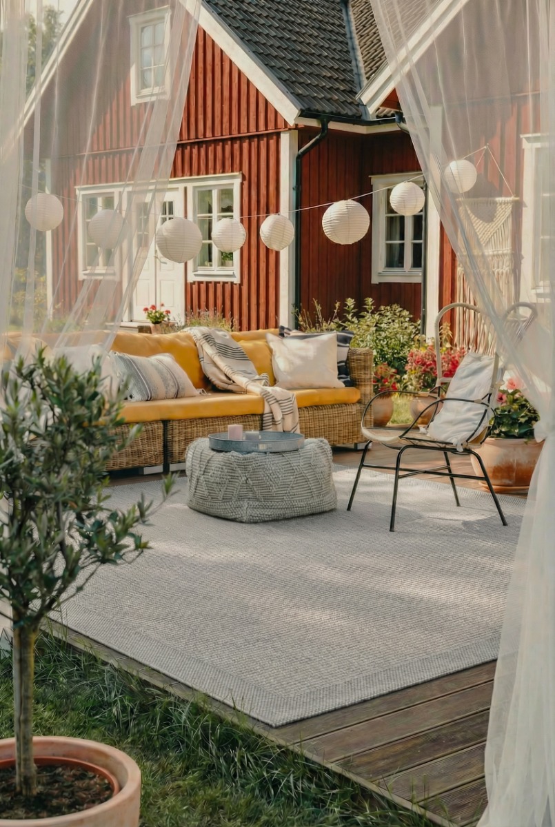 Costa Grå Inom- och Utomhusmatta - Bild 2